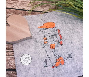 Stickdatei - Wandern Swirly Girls & Boys 10